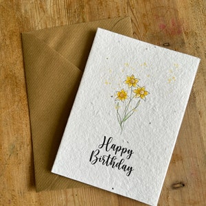 Pack of 10-20 Seeded Birthday Cards Multipack Birthday Cards for Women, Men & Children. Made from Eco-Friendly Cards with Wildflower Seeds image 7