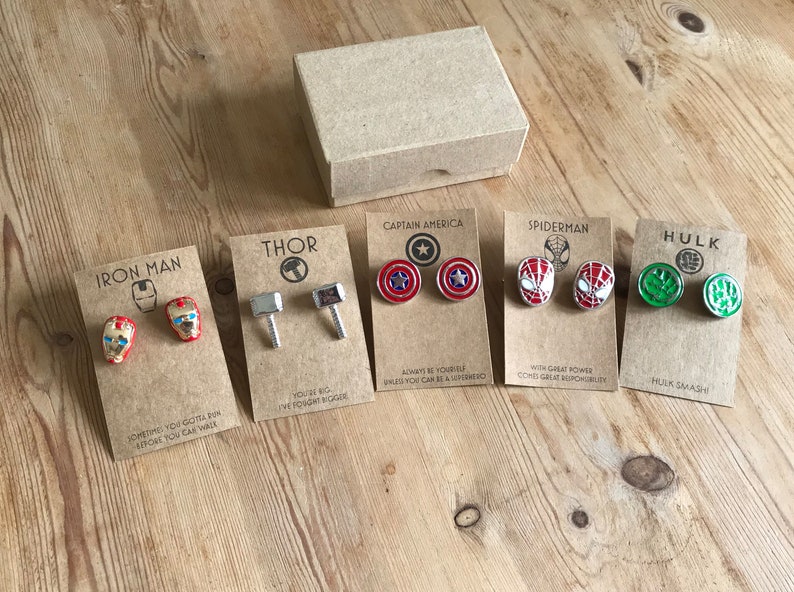 Marvel Wedding, Superhero Cufflinks