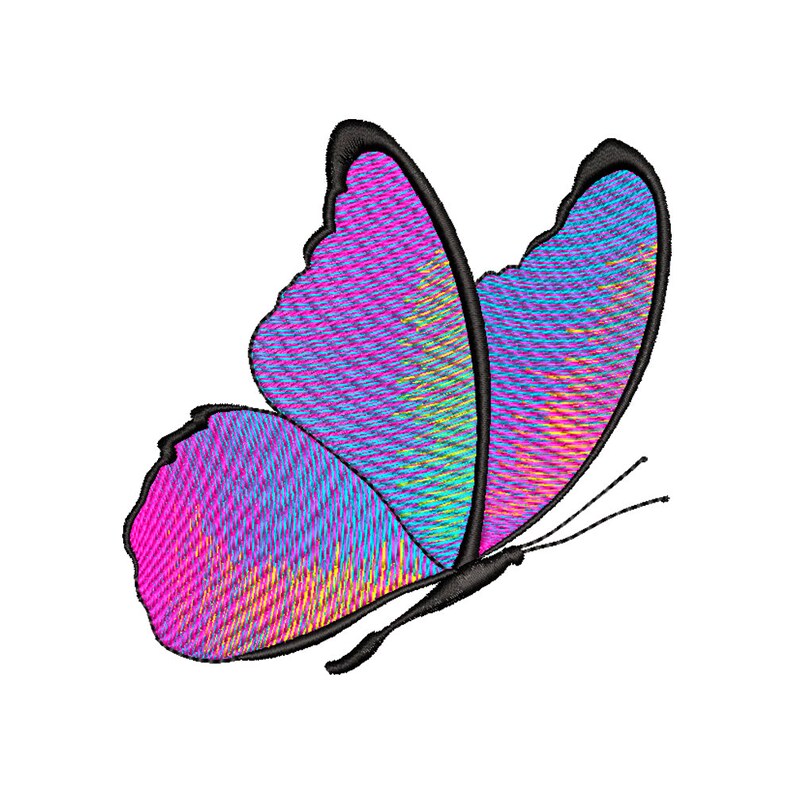 Butterfly embroidery design  etsy Butterfly embroidery design  etsy