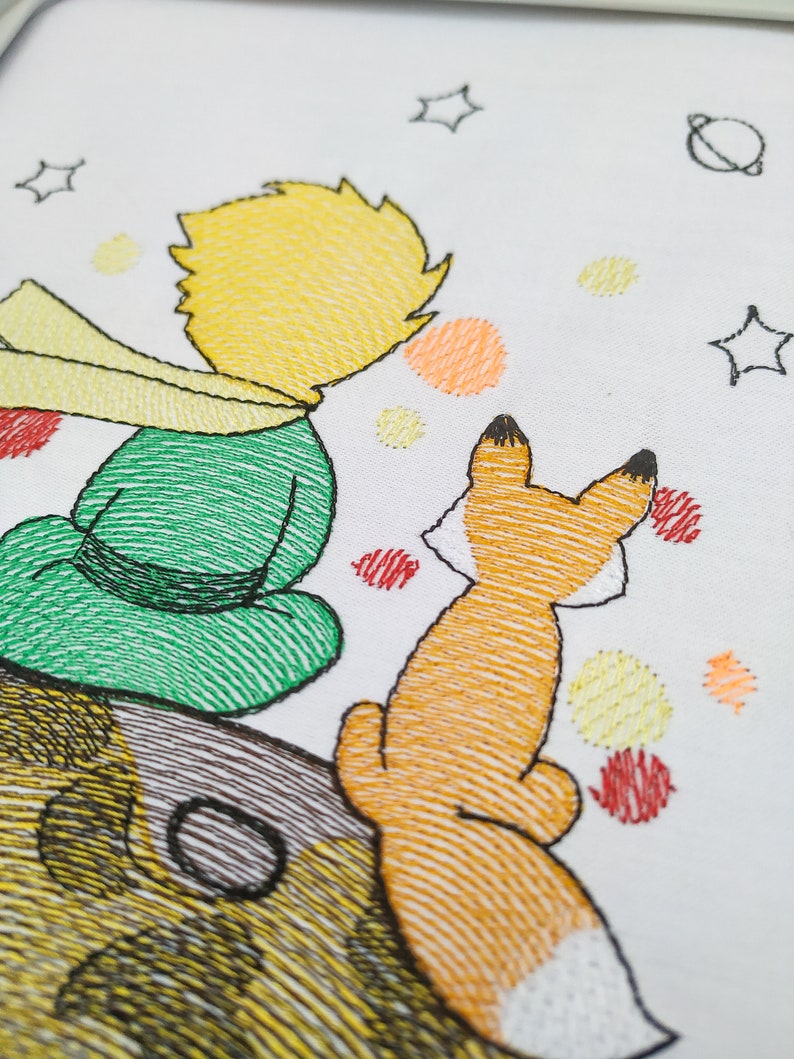 Machine embroidery design little prince 4 sizes  etsy Machine embroidery design little prince 4 sizes  etsy