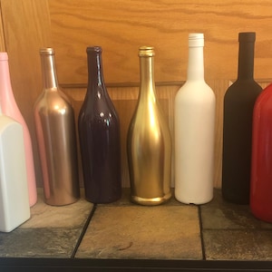 Wine Bottle Centerpiece Decor made to order