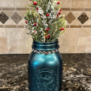 Christmas Mason Jar Decor