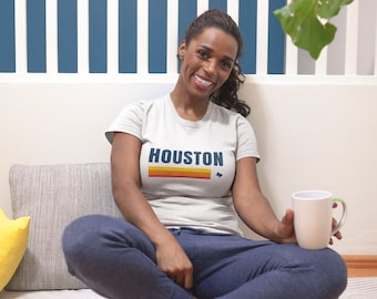Camiseta Houston Relaxed para mujer - Blanco