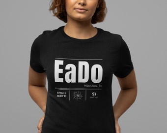 Women's Houston EaDo Relaxed T-Shirt - Black