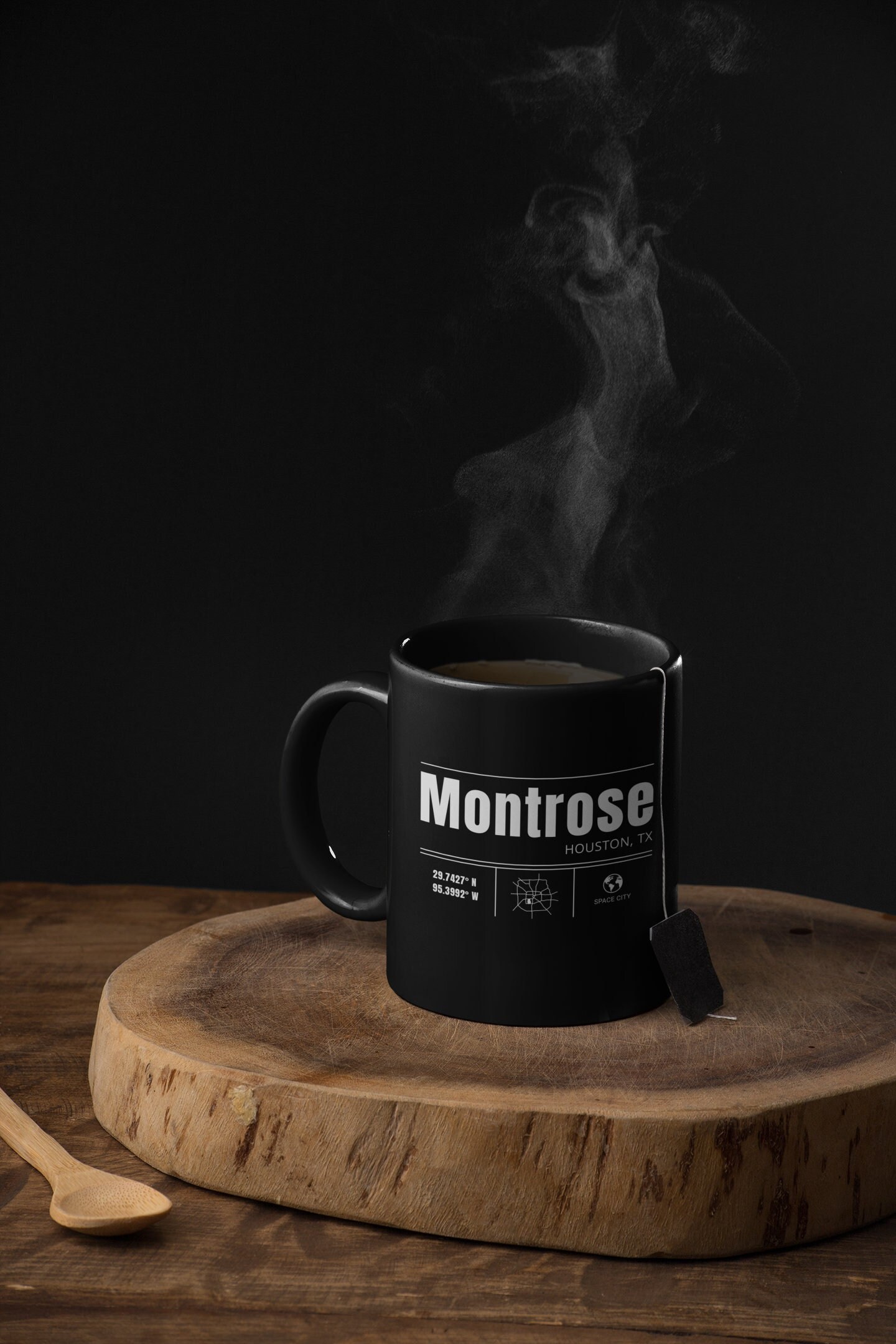 Montrose, Houston, TX Tasse à café noir
