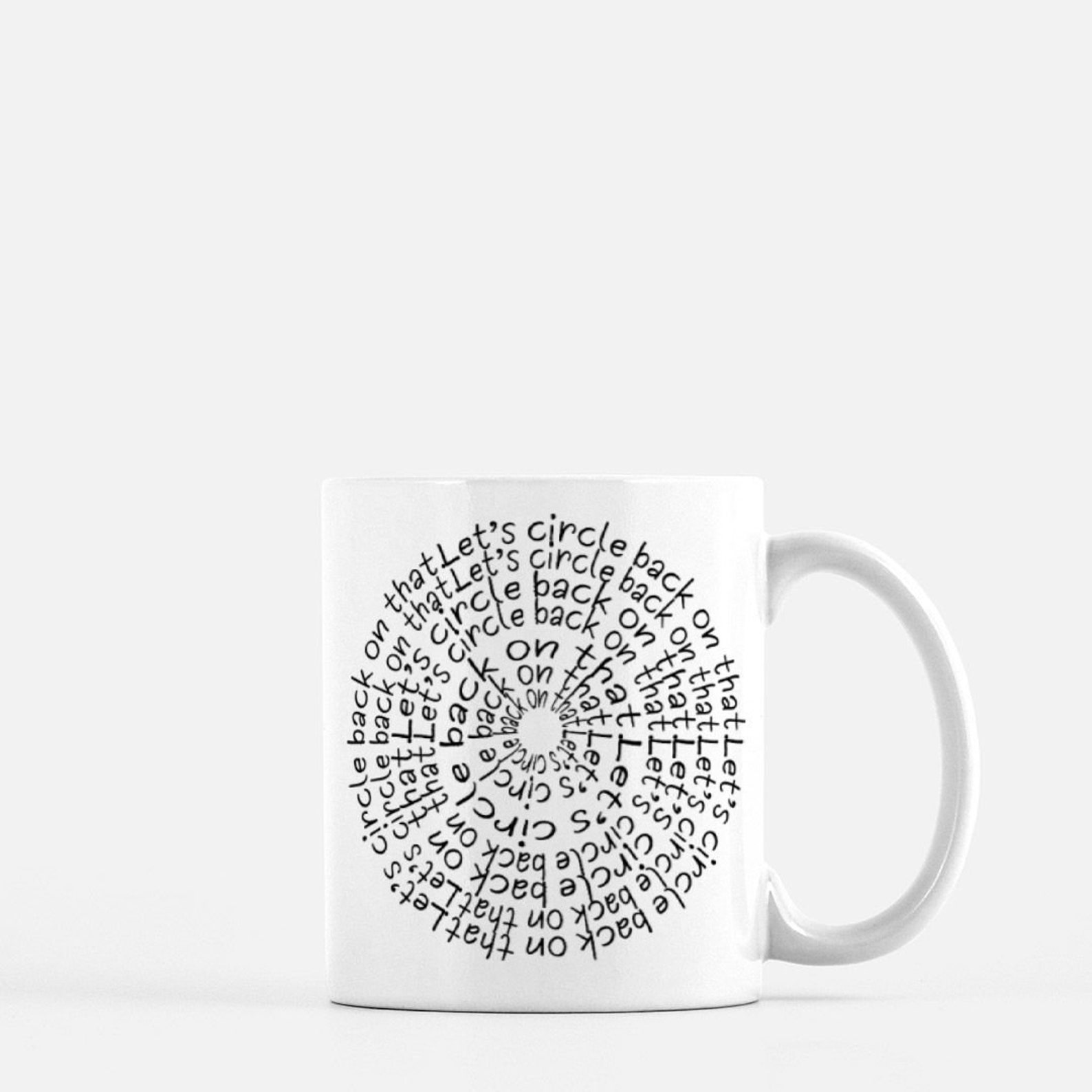 Let's Circle Back on That Office Mug 11oz. Office Humor Mug Funny