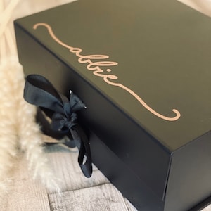 Personalised Bridesmaid Gift Box, Bridesmaid Proposal Gift, Thank You Bridesmaid Box, Bridesmaid Gift Set, Wedding Thank You Gifts, Gift Box