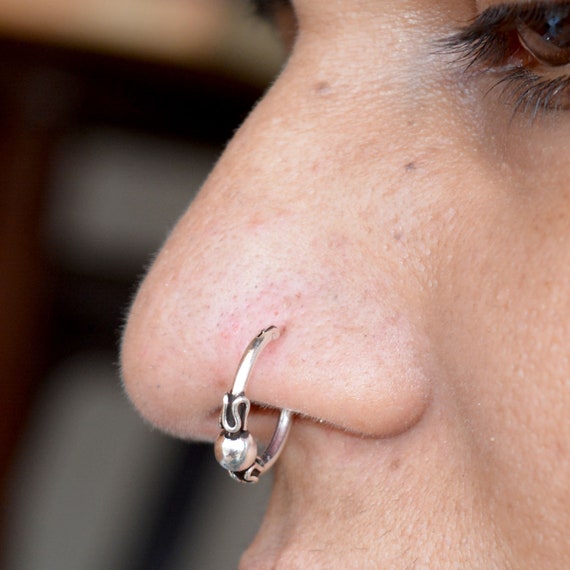 Tribal Ring Hoop Earrings Tribal Ring Hoop Earrings