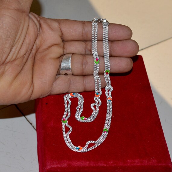 Silver waist chain for baby deals boy