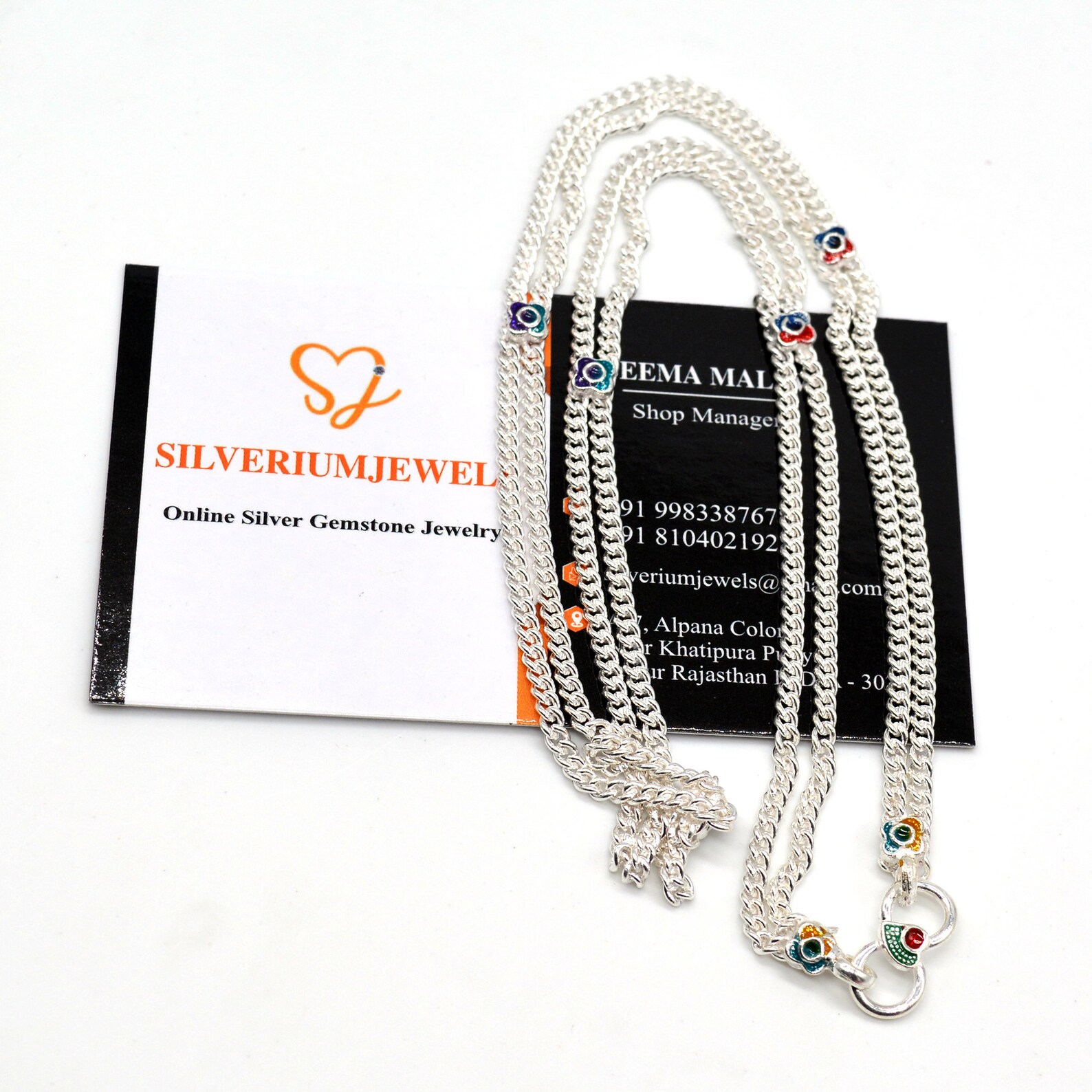 Silver Waist Chain for Baby looking Solid silver Etsy