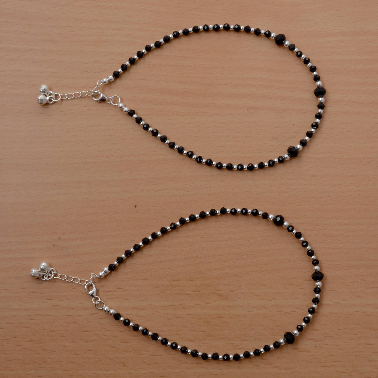 925 Sterling Silver Anklets for Women and Girls Adjustable Etsy