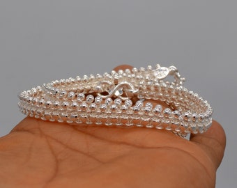 silver payal wholesale market, silver payal for girls, silver payal for women, original silver anklets for girls