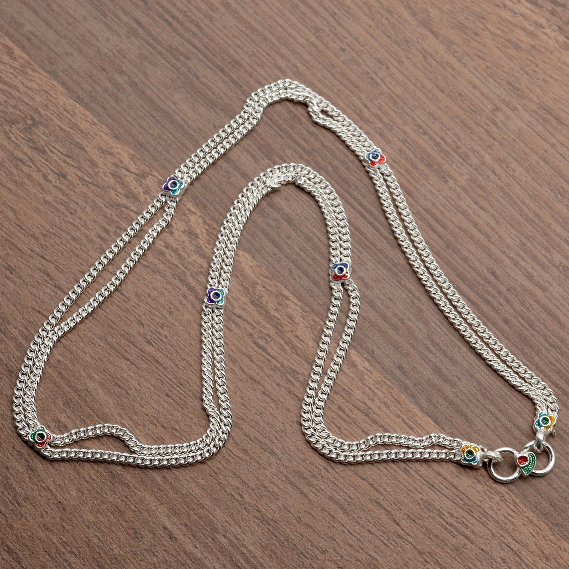 Silver Waist Chain for Baby looking Solid silver Etsy