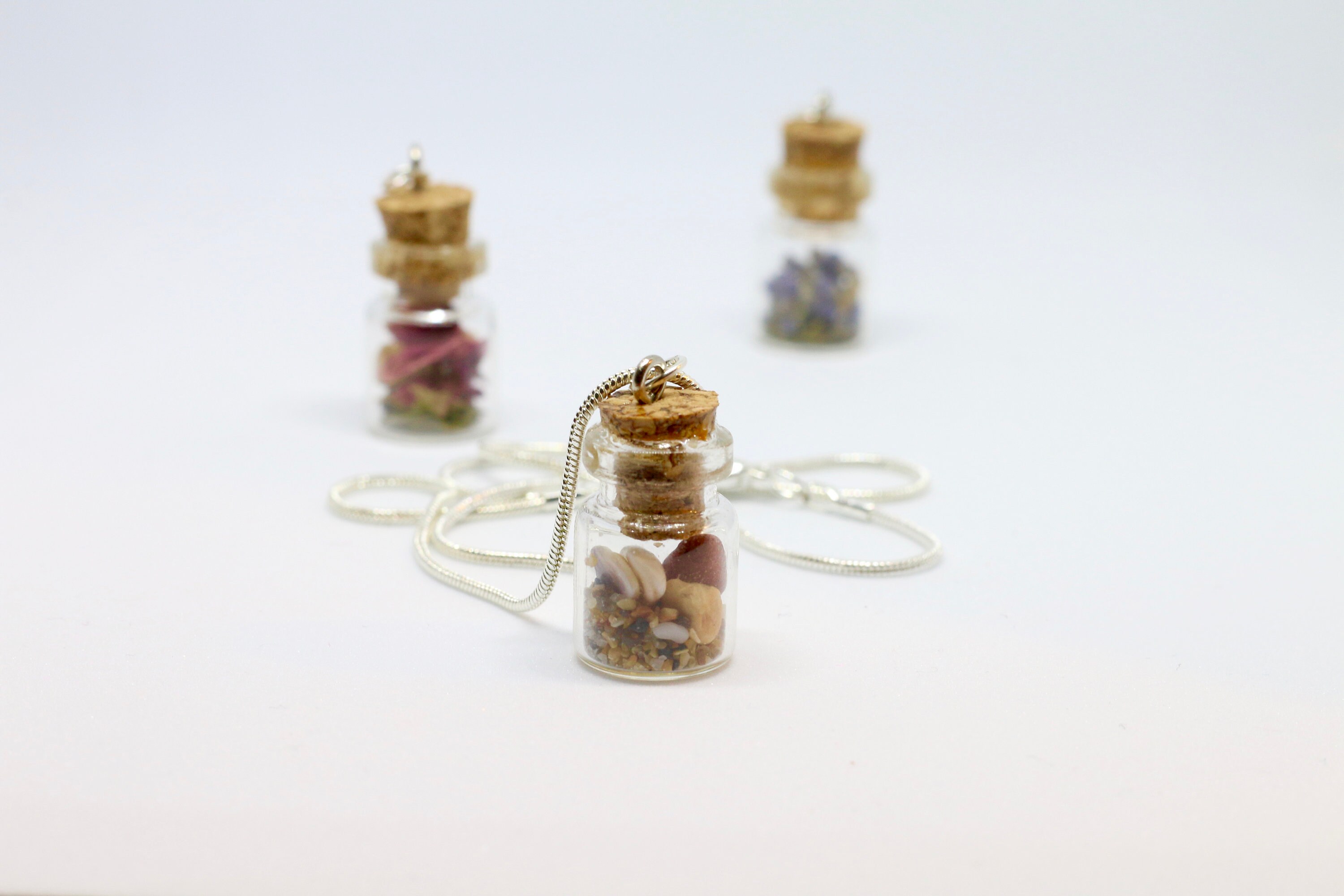 Collier En Perles Naturelles Dégressives Pierres De Sable - Bijou Galaxie
