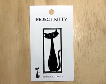 Reject Kitty Enamel Pin