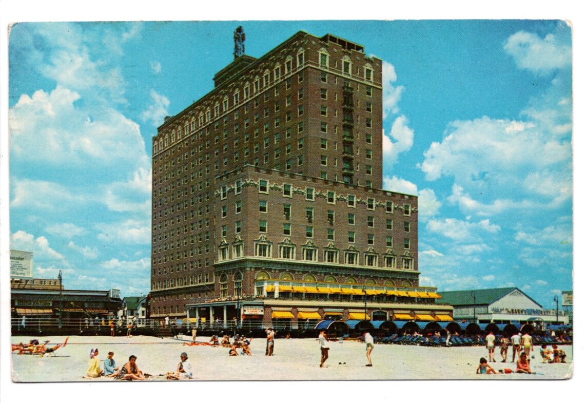 The Ritz Carlton Atlantic City N.J. Postcard Post Mark 1955 Etsy