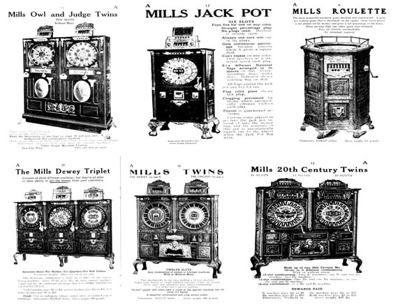 Mills Trade Stimulators /& Money Makers catalog Early 1900/'s Cleaned And Restored