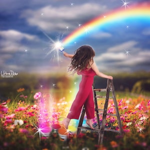 Rainbow Overlays (Set 1) - Urban Rhino Photoshop Overlays