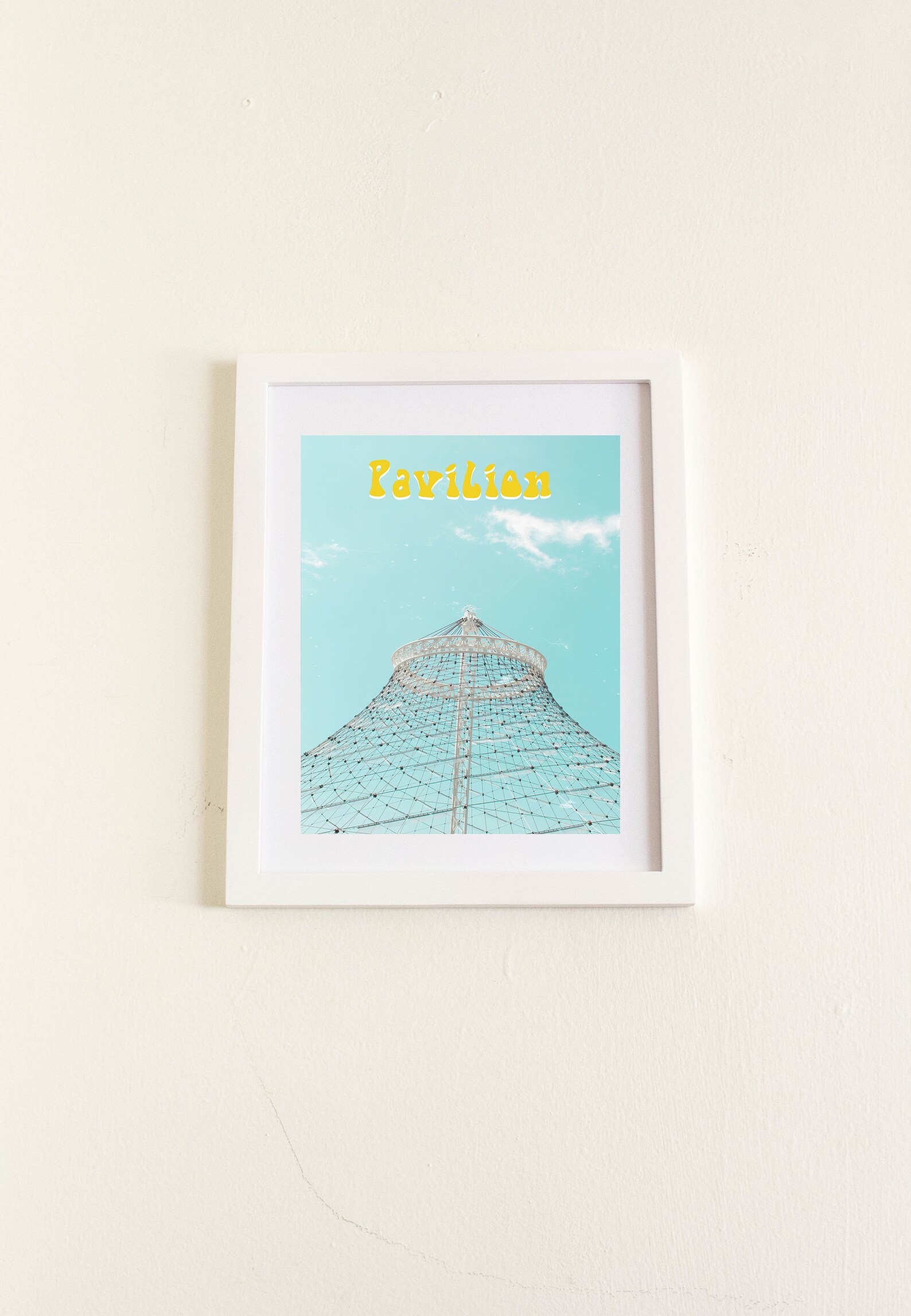 Spokane Pavilion Retro Print Wall Art Print Spokane Etsy