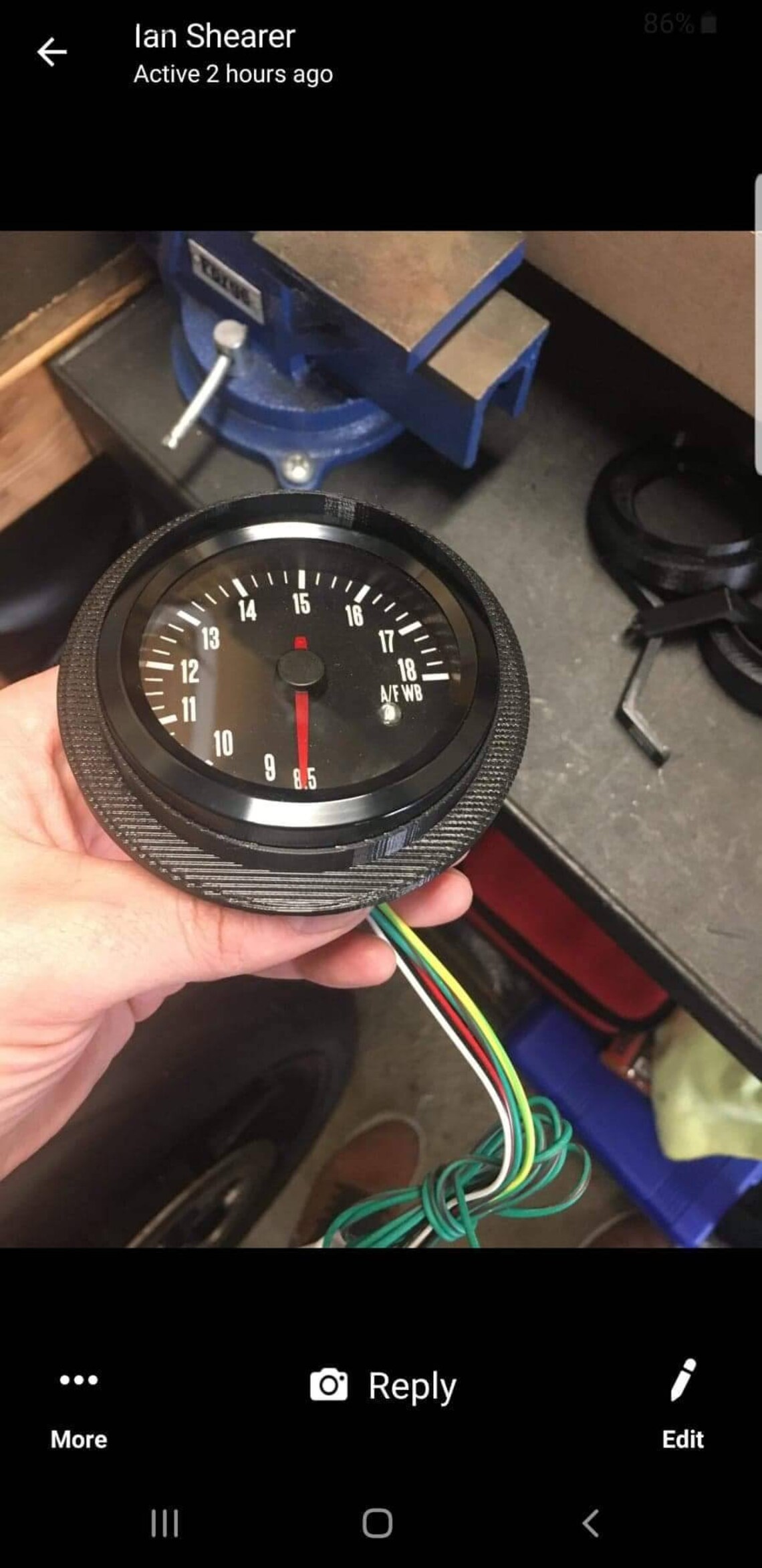 S30 240z 260z 280z speedhut 2 5/8 & 2 1/16 gauge adapter Etsy