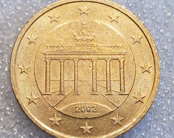 50 Cent Euro With Photos Etsy