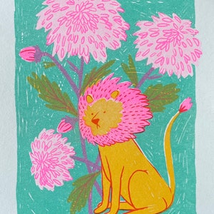 Dandy Lions Riso Print image 3