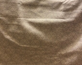 Grey and White Print Snuggle & White Thermal Blanket