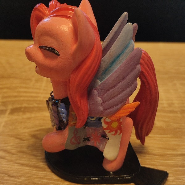 CUSTOM MLP figurine sculpture sculpt figure gift hand made hand painted My Little Pony kid friendly