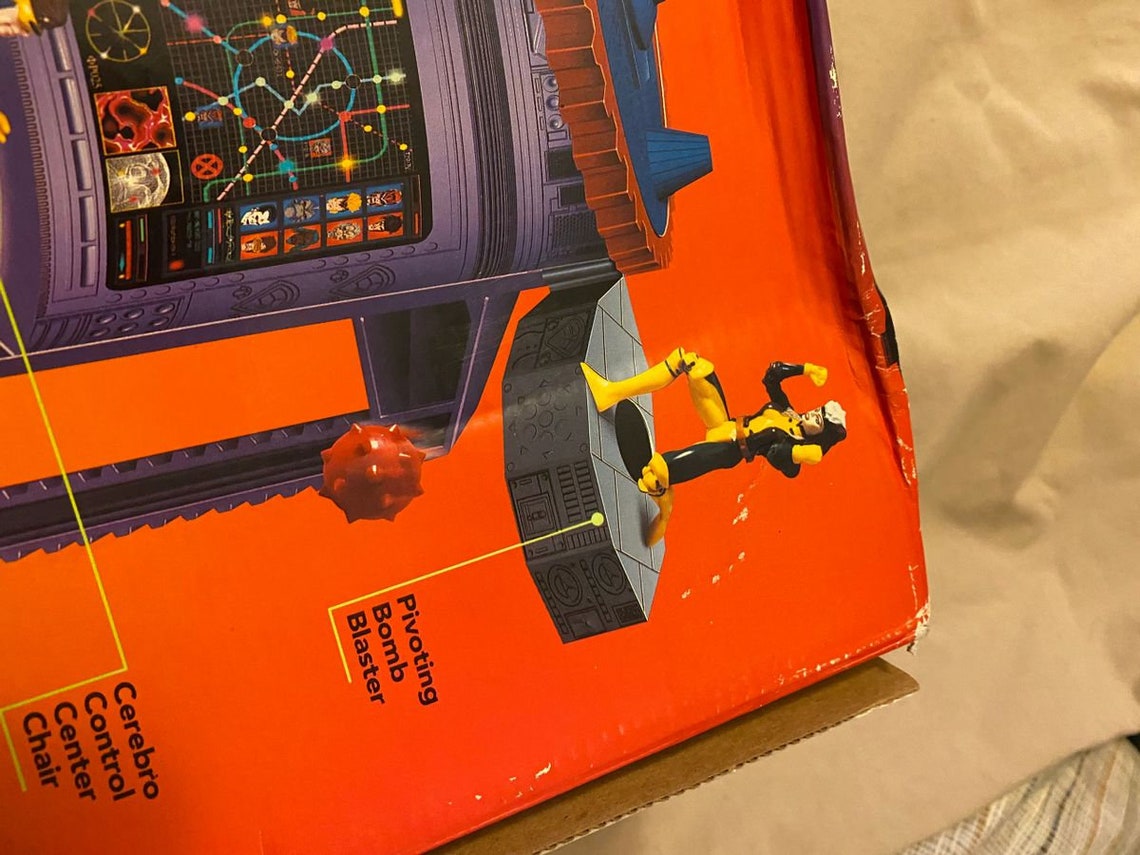 Toy Biz XMen Headquarters Playset featuring the Danger Room Etsy