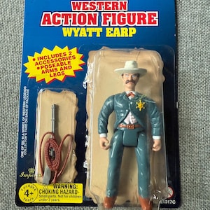 Imperial Toys Legends of the Wild West Western Actionfigur Wyatt Earp