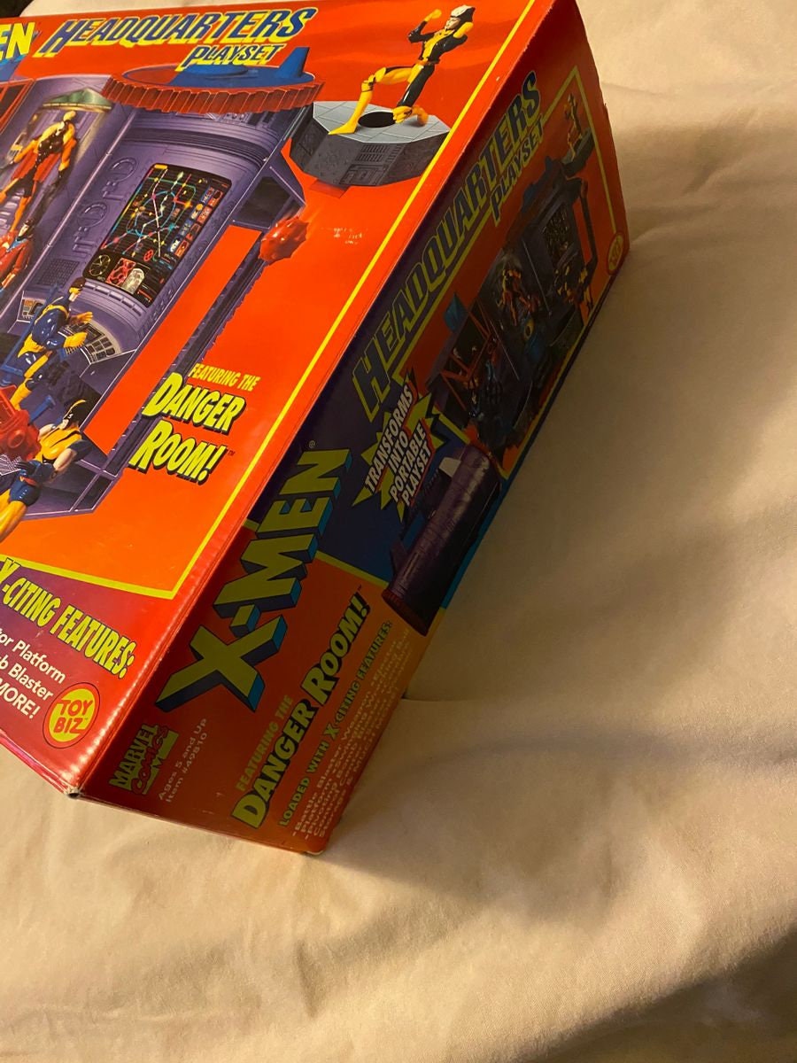 Toy Biz XMen Headquarters Playset featuring the Danger Room Etsy