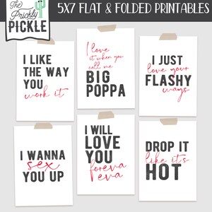 Tarjetas de San Valentín con temática de hip hop / Tarjetas divertidas de San Valentín con temática de hip hop / Tarjetas divertidas de aniversario / Descarga digital imprimible
