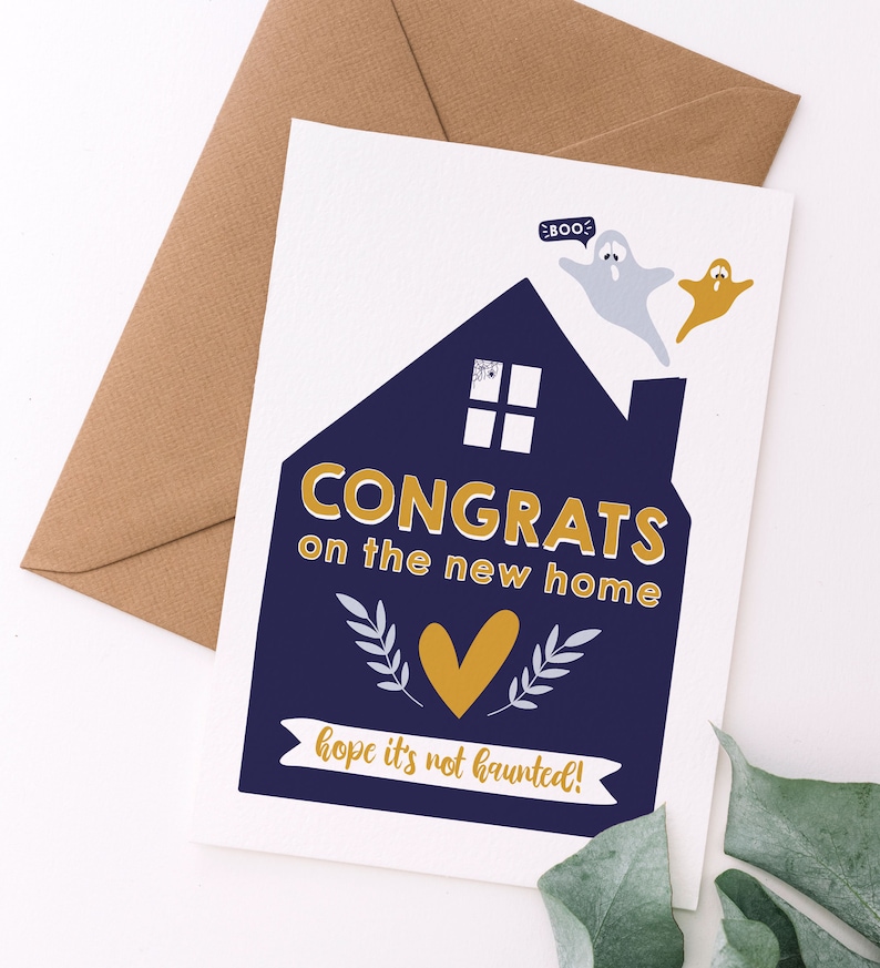 Funny Housewarming Card Hope Your New House Isn't Etsy