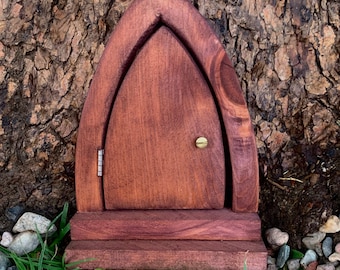 Fairy Door, Tiny Door for Fairies, Gnomes and Hobbits, Fairy Garden