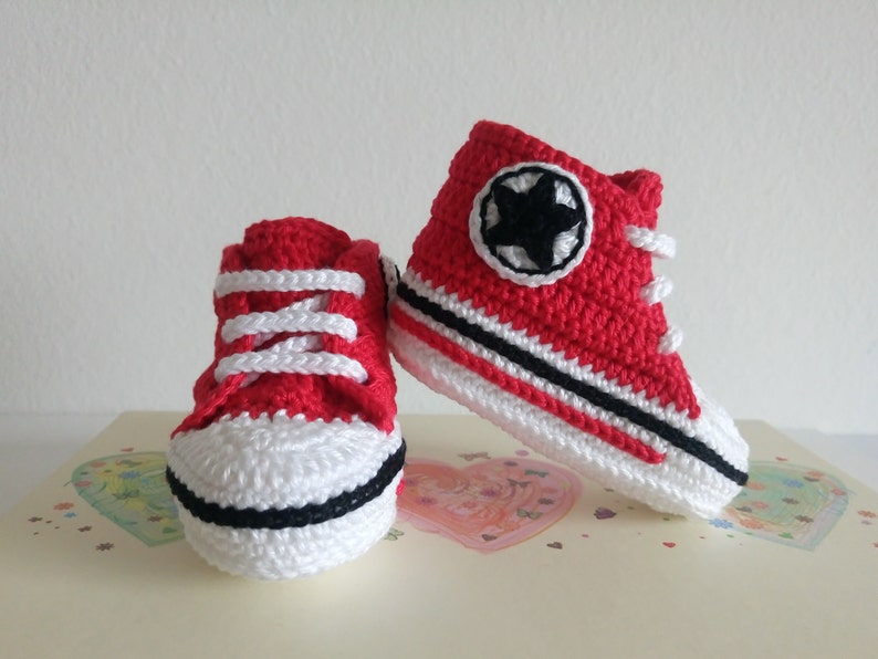 red baby girl shoes