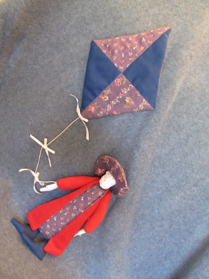 Let's Go Fly a Kite, Up,up and Away, Cute Lady Holding a Kite, Ready to ...