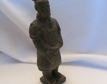 One Unique Home Decor Piece, Heavy Weight Asian Statue, Nice Piece for Display on a Book Case, 6'' Tall and 1 1/8'' Base, Unique