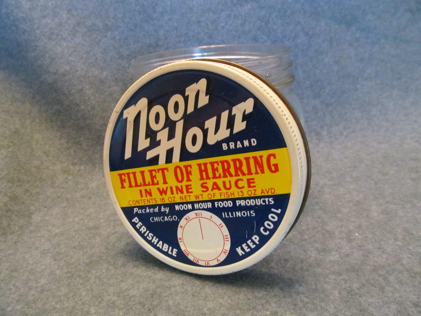 Noon Hour Herring Jar Vintage Herring Jar Collectible Noon Etsy