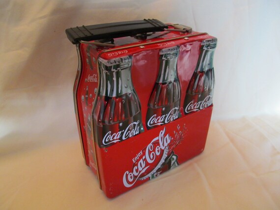 Coca Cola Shaped Collectible Tin, Coca Cola Bottle Shaped Lunch Box,  Vintage Coca Cola Metal Lunch Box, Fun Shaped Lunch Box, Great Display -  Etsy