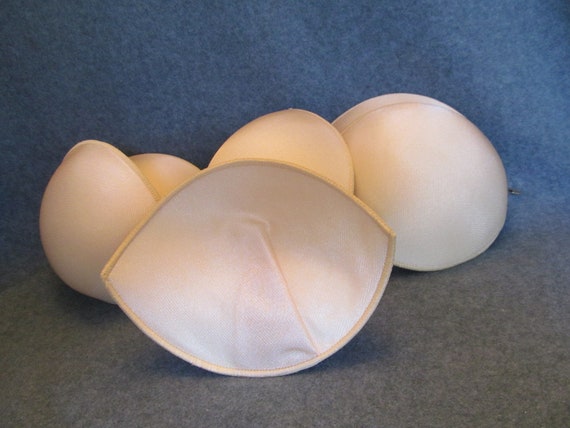 Three Sets of B Size Push up Bra Cups, Inserts for Formal Wear