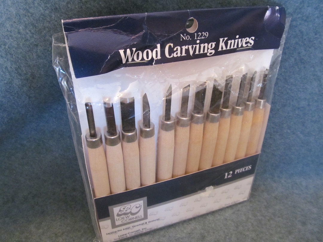 Never Used Wood Carving Tools, Unopened Wood Tools, Twelve Piece Tool