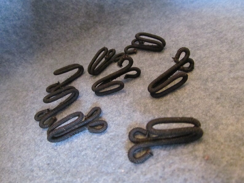 Eight Thread Covered Fur Coat Hooks Black Coat Hooks for Etsy