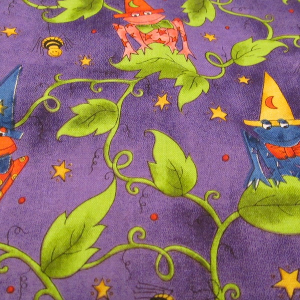 Halloween Frog Fabric - Etsy