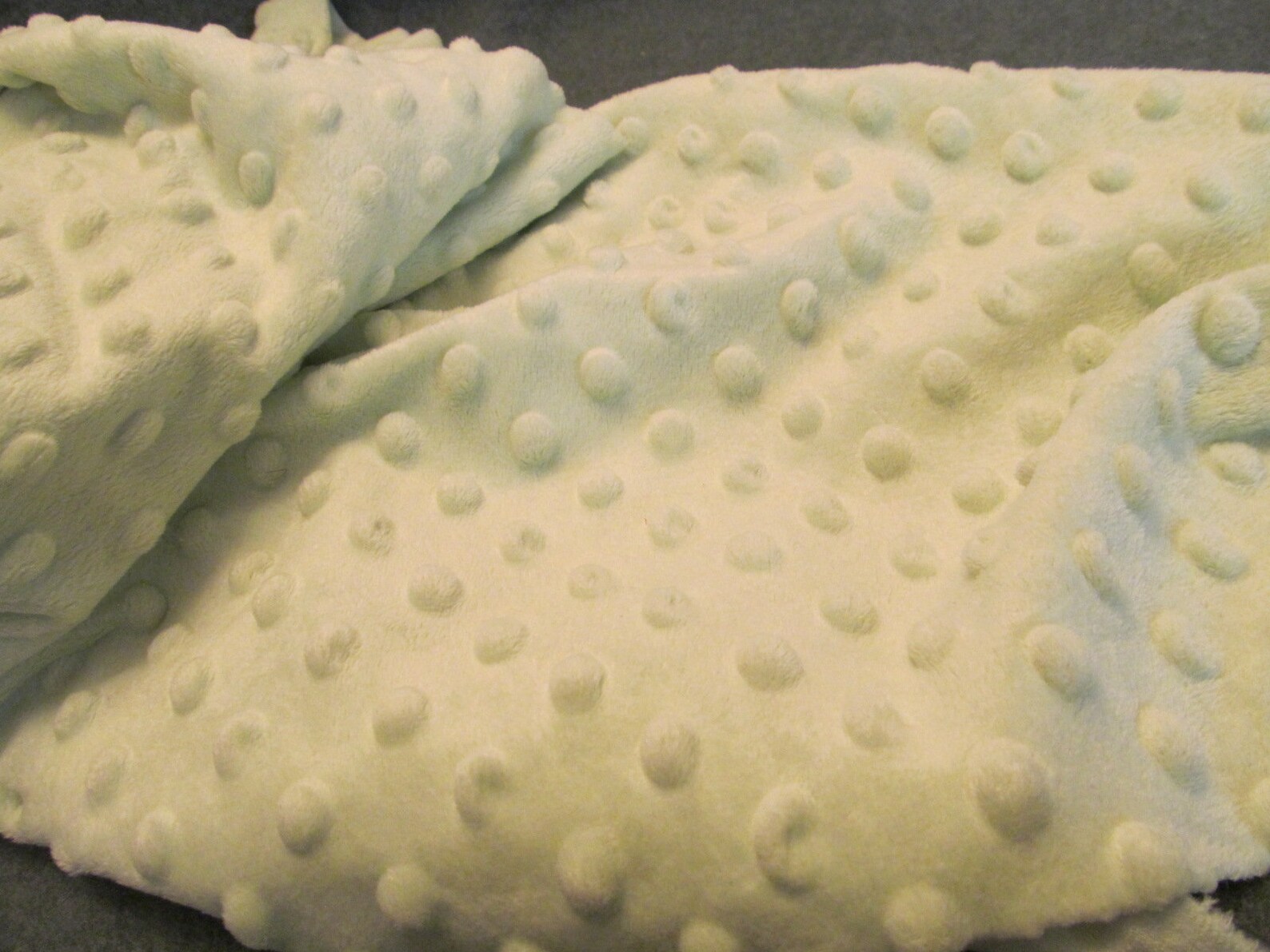Soft Mint Green Minky Fabric, Soft Minky Fabric, Fabric for Baby Items