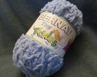 Bernat Tiny Tickles Blue Yarn Ideal for Baby Items Approx. 8.82 Onces Use for Knitting or Corcheting Lovely Shade of Blue Etsy