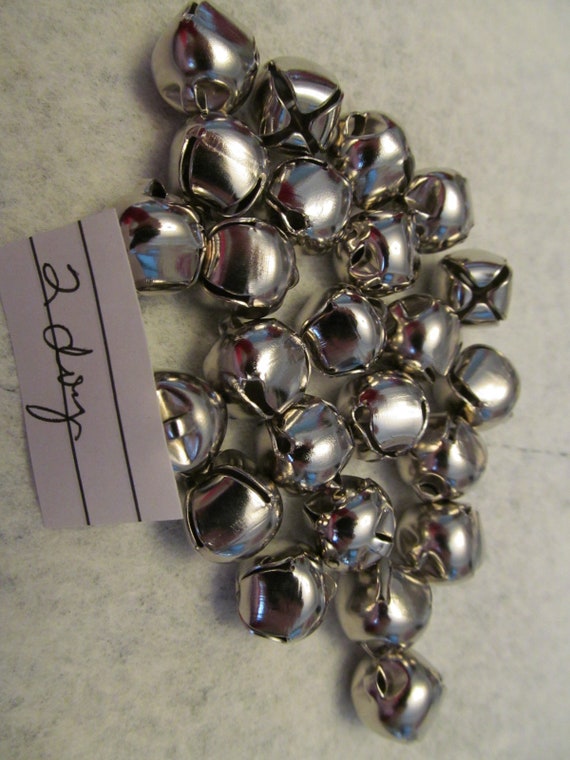 0.5 Inch Silver Craft Jingle Bells Bulk