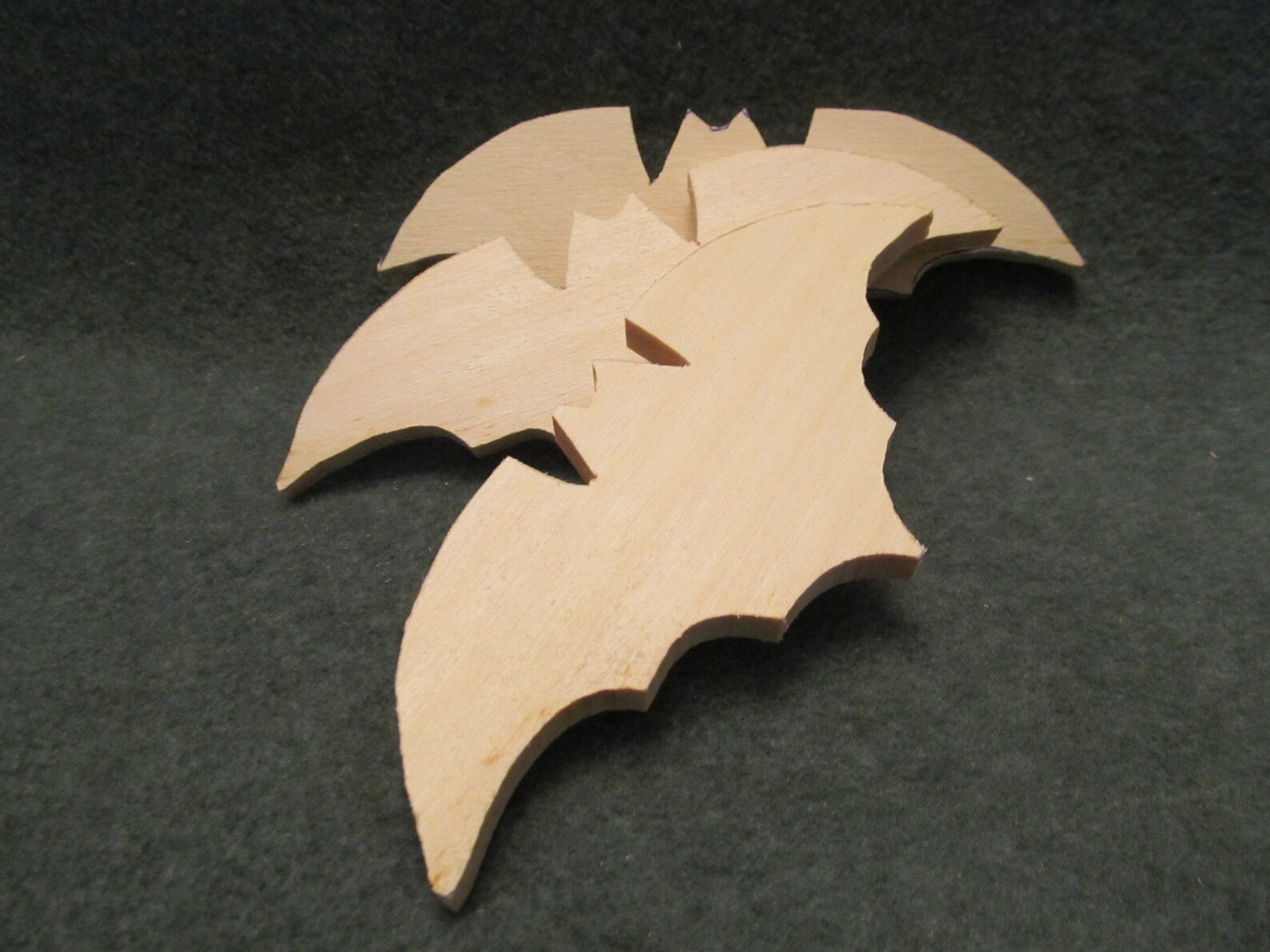 Wood Bats for Holloween Decorating Large Bats For Decorating Etsy