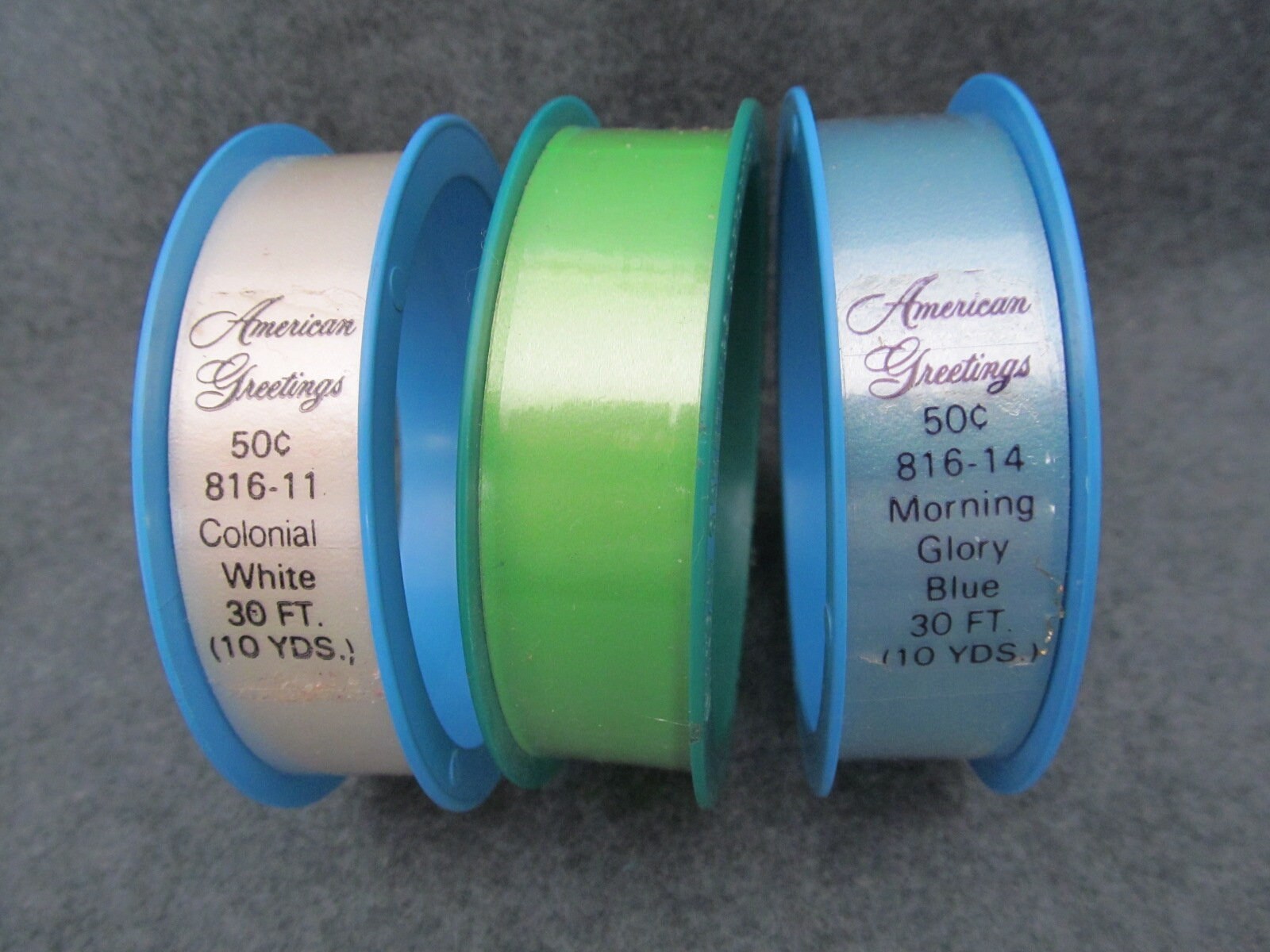 Happy Birthday Ribbon 25mm, Priced by 2m Best Wishes Ribbon With