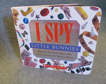 I Spy Little Bunnies Book, Little Scholastic Book for Children, Seek and Find Type Book