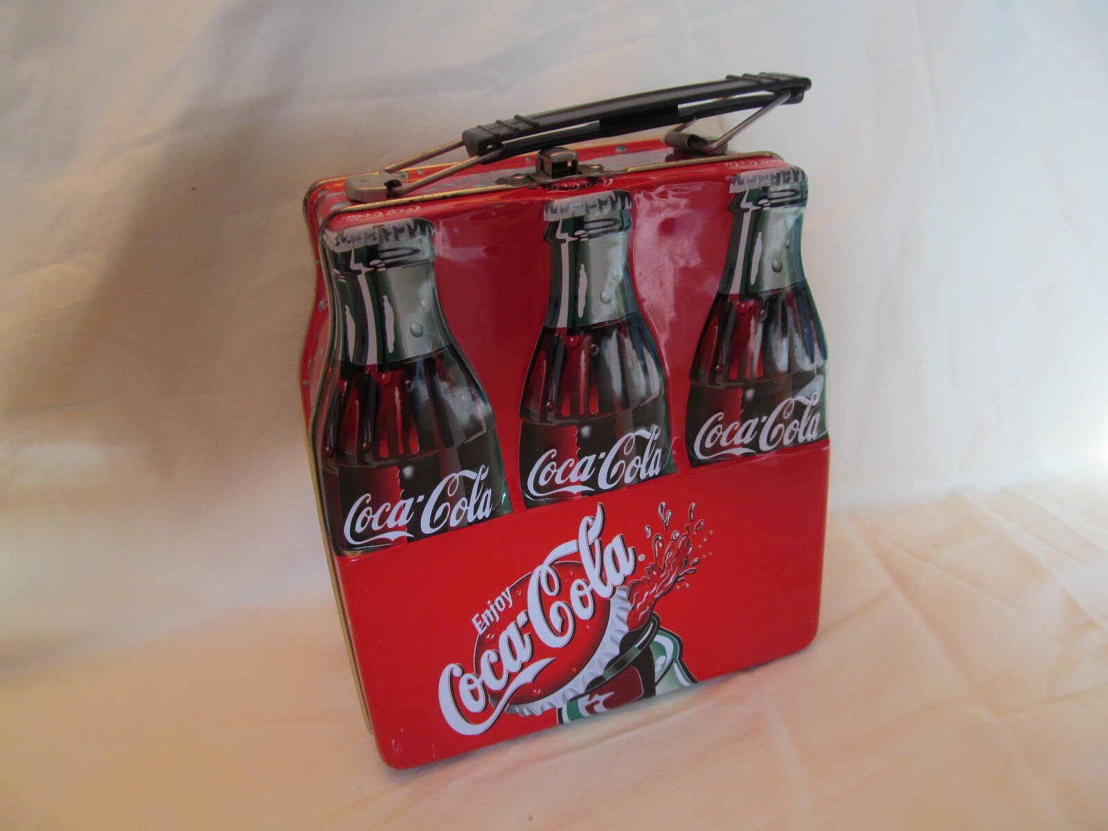 Coca Cola Shaped Collectible Tin, Coca Cola Bottle Shaped Lunch 